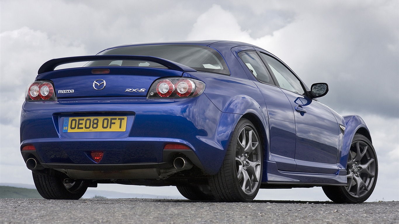 Mazda RX-8 version UK - 2008 fonds d'écran HD #3 - 1366x768