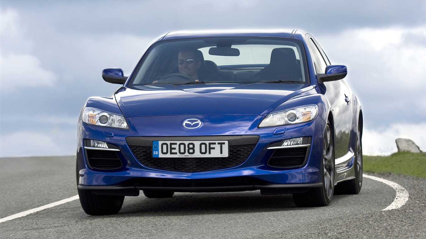 Mazda RX-8 UK version - 2008 HD wallpaper #5 - 1366x768