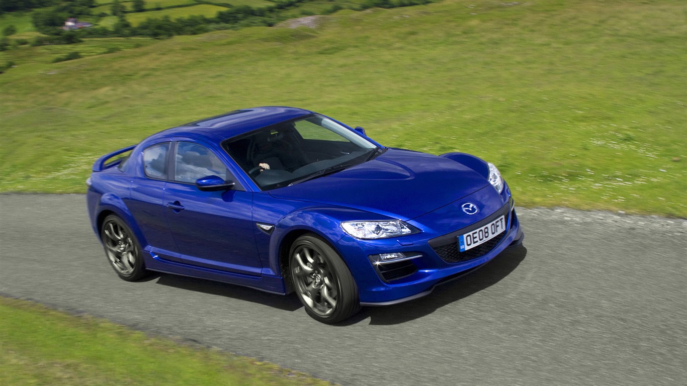 Mazda RX-8 version UK - 2008 fonds d'écran HD #7 - 1366x768