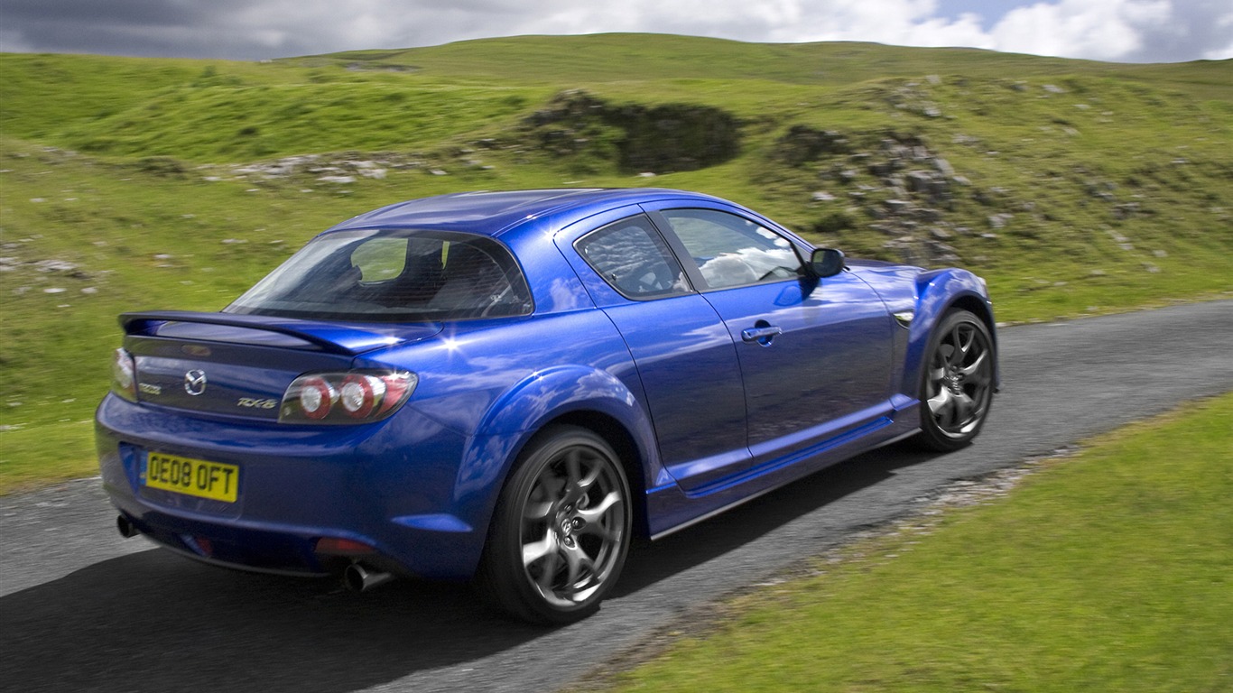 Mazda RX-8 version UK - 2008 fonds d'écran HD #8 - 1366x768