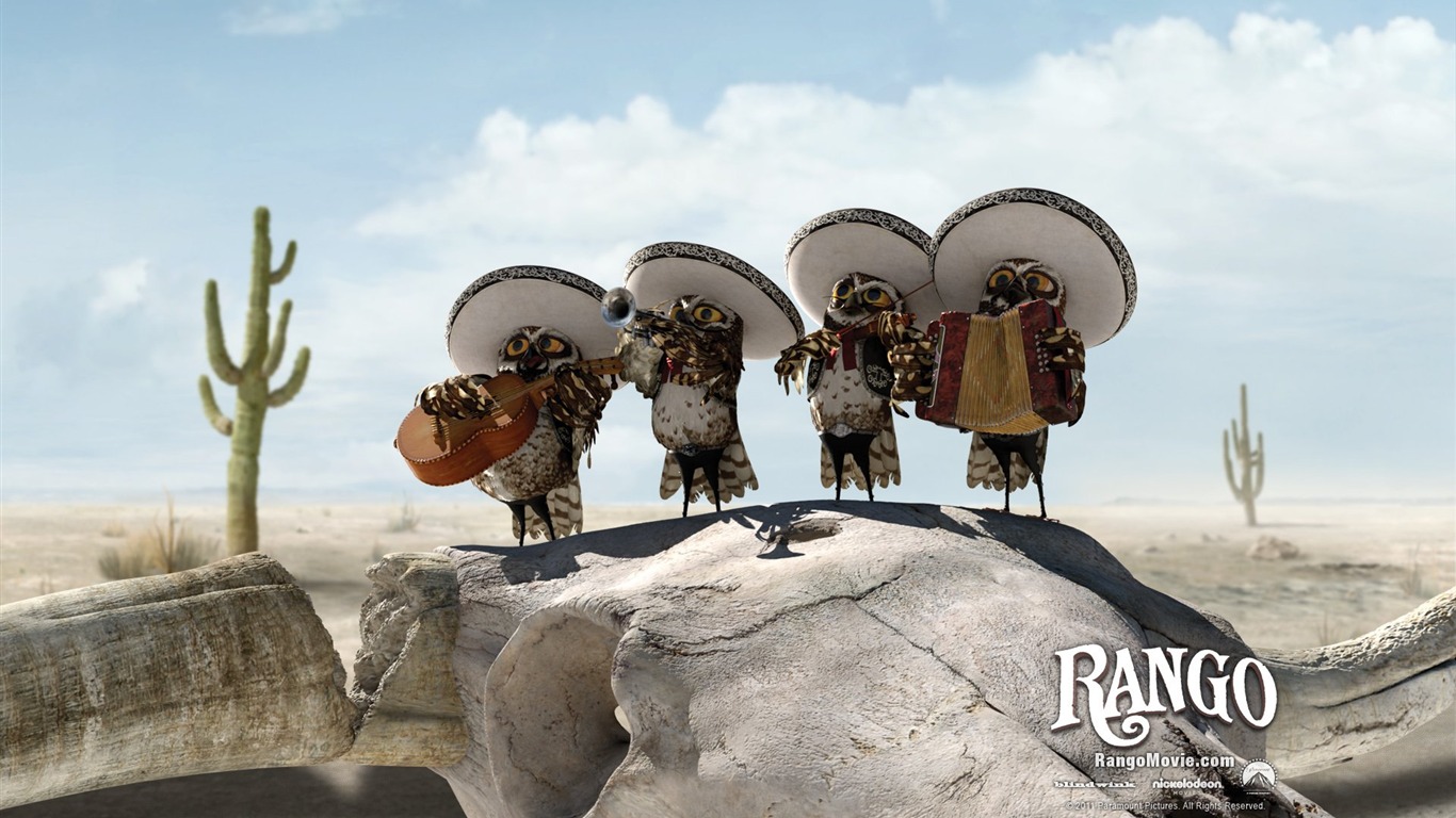Rango 蘭戈 壁紙專輯 #4 - 1366x768