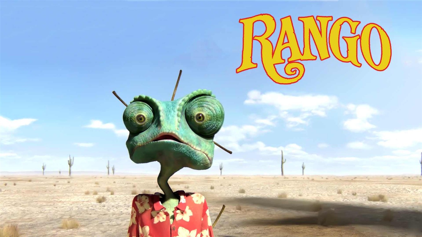 Rango 兰戈 壁纸专辑14 - 1366x768