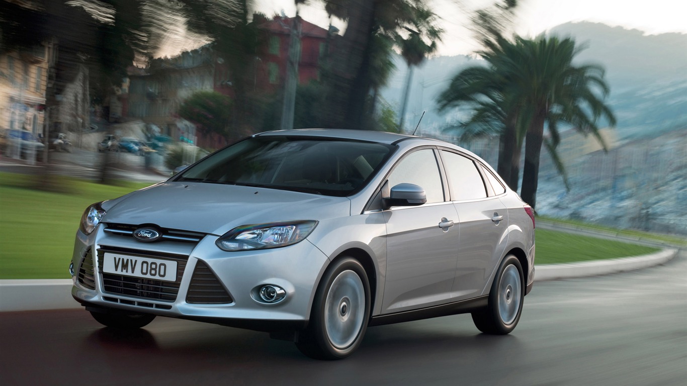 Ford Focus Sedan - 2011 HD wallpaper #4 - 1366x768