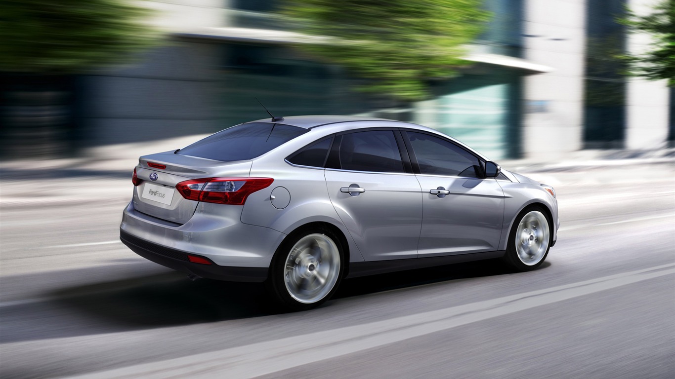 Ford Focus Sedan - 2011 HD tapetu #13 - 1366x768