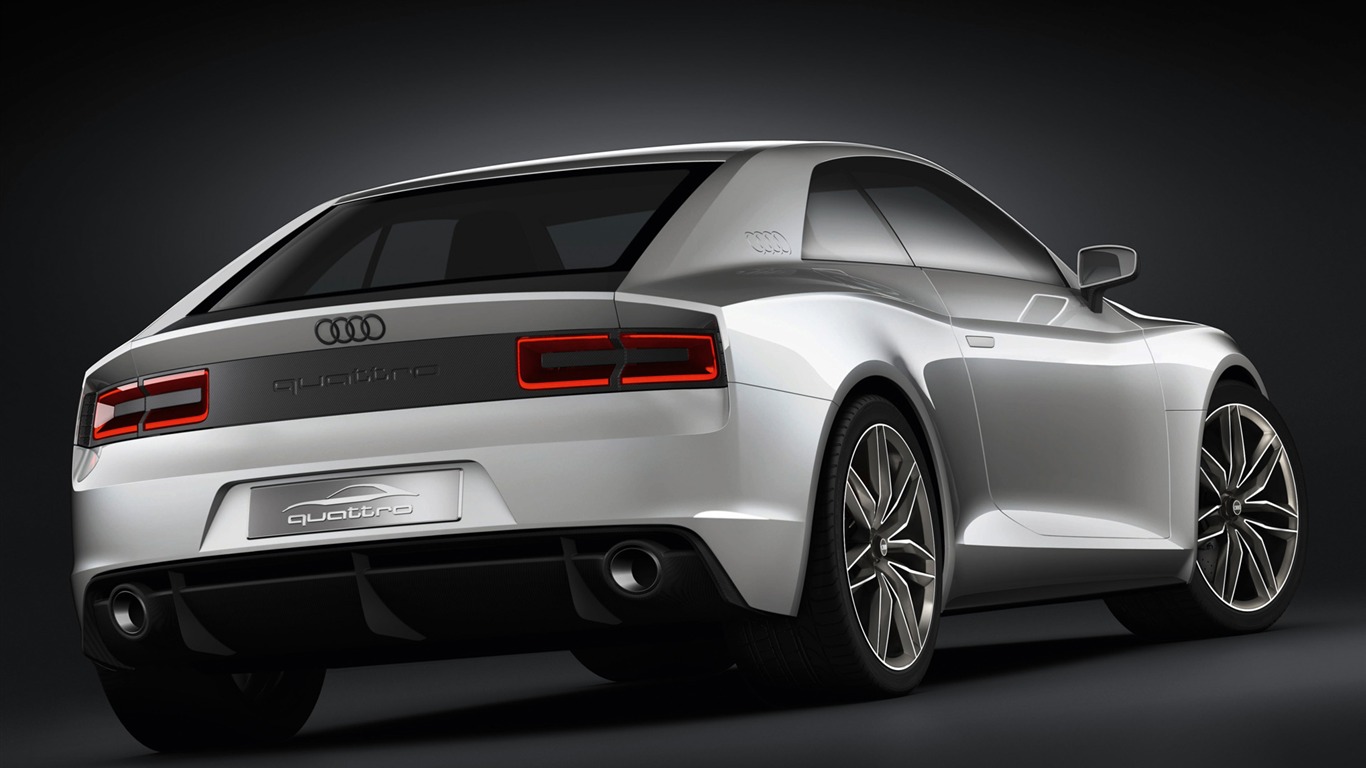 Concept Car Audi quattro - 2010 HD tapetu #10 - 1366x768