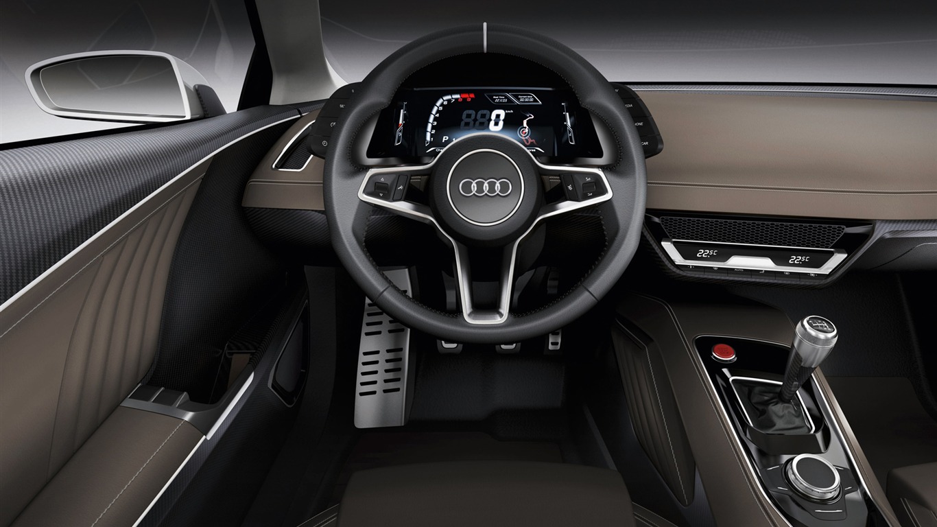 Concept Car Audi quattro - 2010 HD Wallpaper #16 - 1366x768