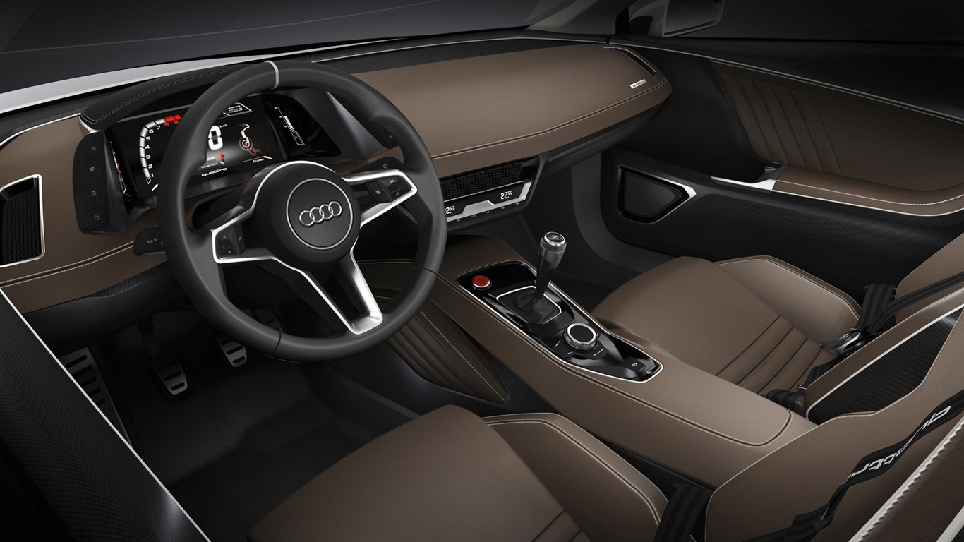 Concept Car Audi quattro - 2010 HD Wallpaper #18 - 1366x768