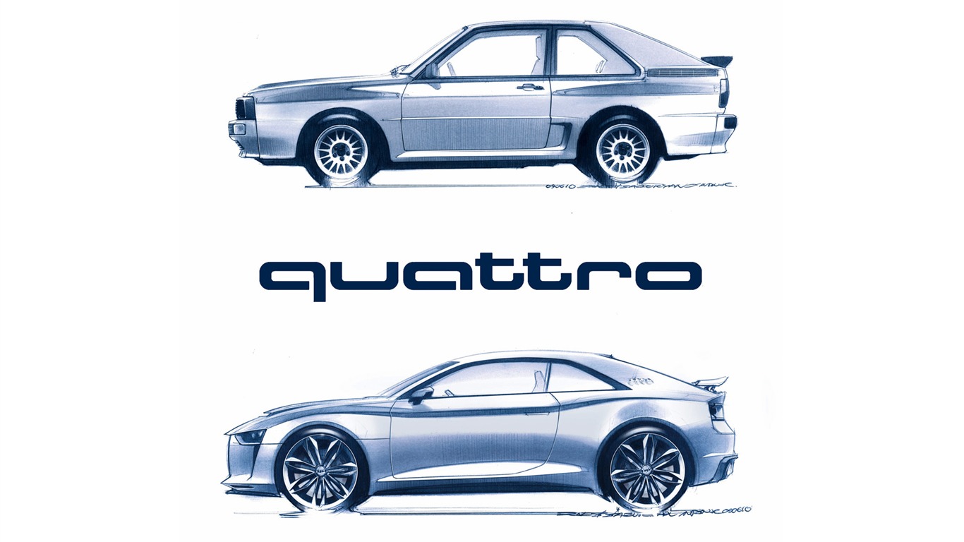 Concept Car Audi quattro - 2010 奥迪22 - 1366x768