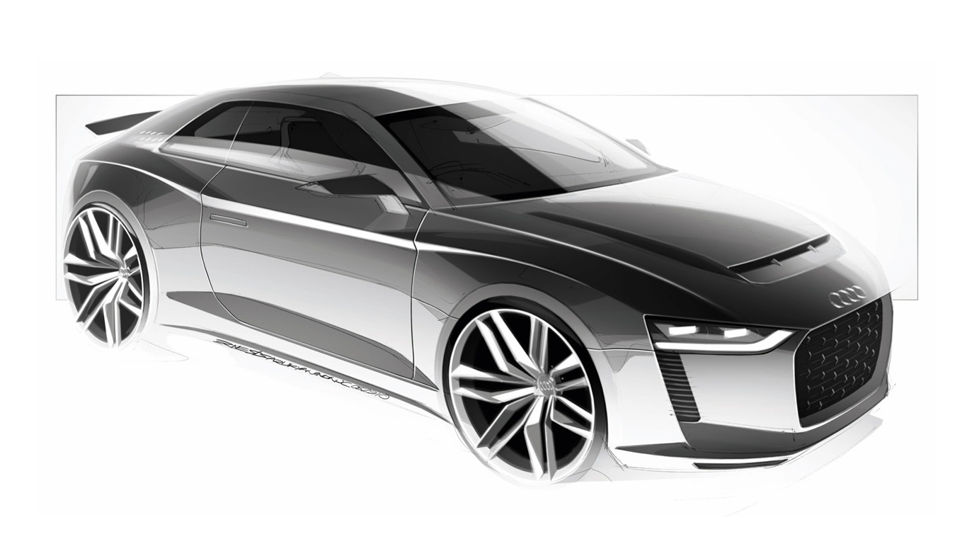 Concept Car Audi quattro - 2010 HD tapetu #24 - 1366x768