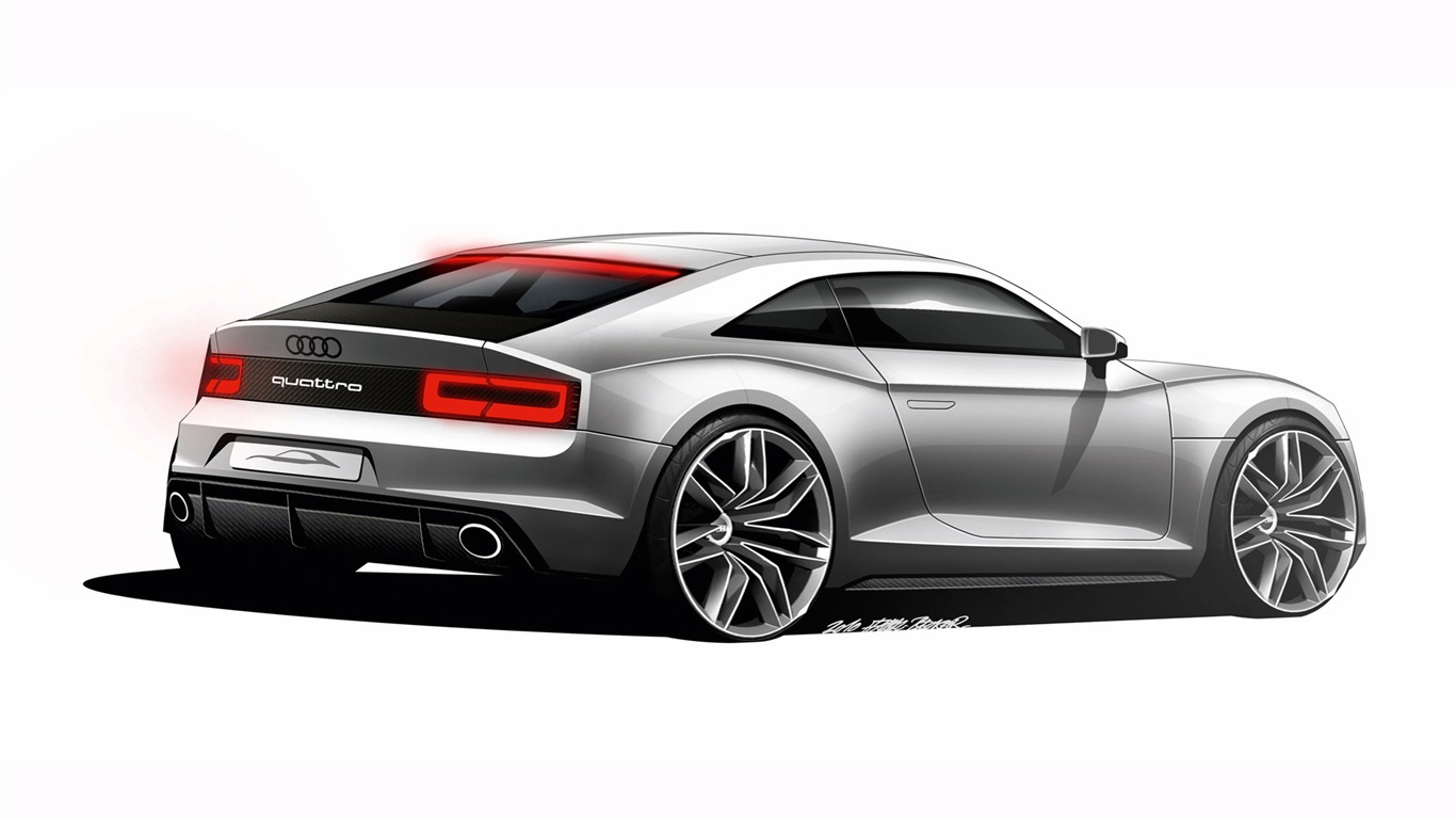 Concept Car Audi quattro - 2010 奥迪26 - 1366x768