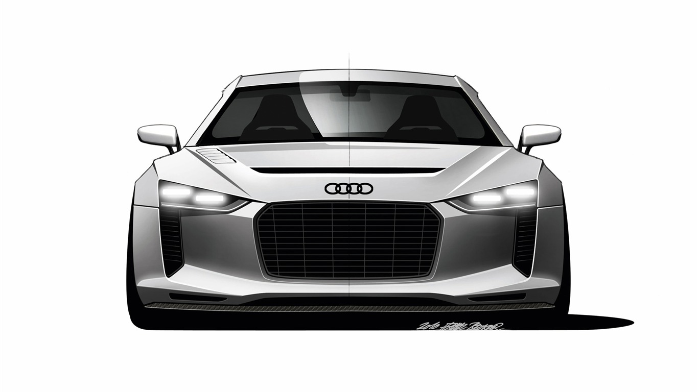 Concept Car Audi quattro - 2010 奥迪28 - 1366x768