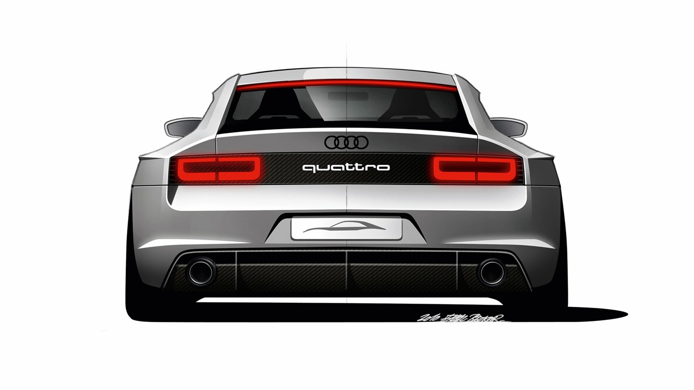 Concept Car Audi quattro - 2010 HD wallpaper #29 - 1366x768