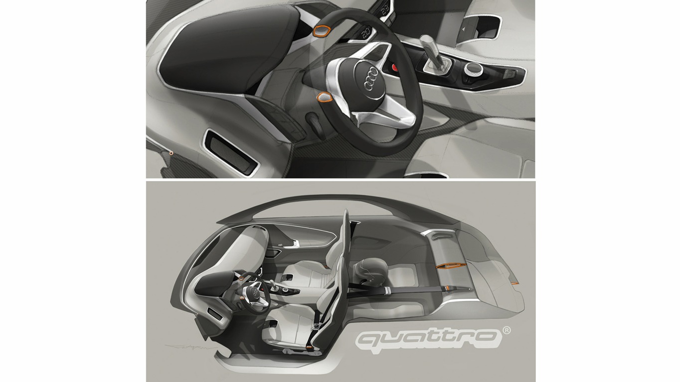 Concept Car Audi quattro - 2010 HD tapetu #32 - 1366x768
