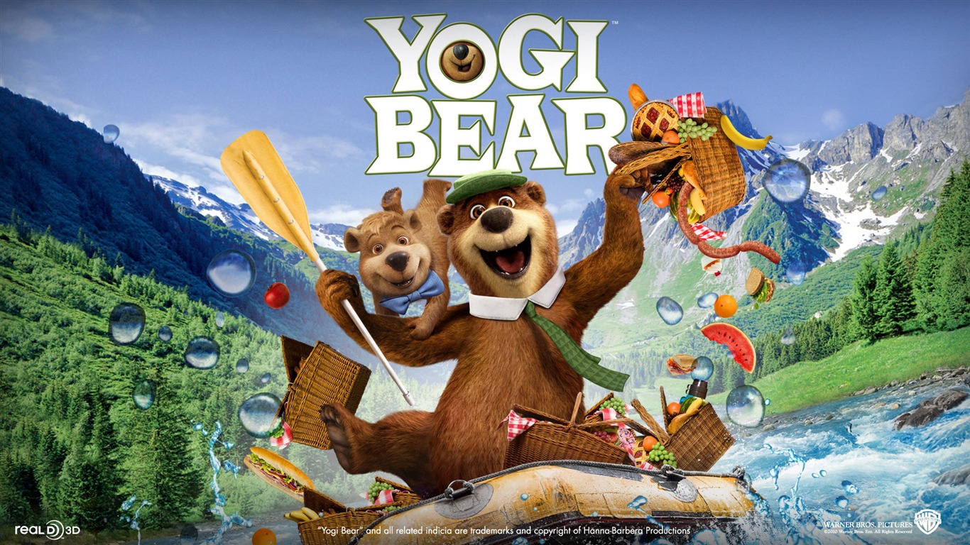 Yogi Bear fonds d'écran #2 - 1366x768