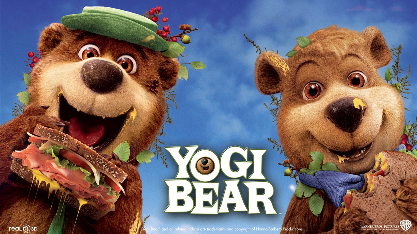 Yogi Bear 瑜珈熊 壁紙專輯 #3 - 1366x768