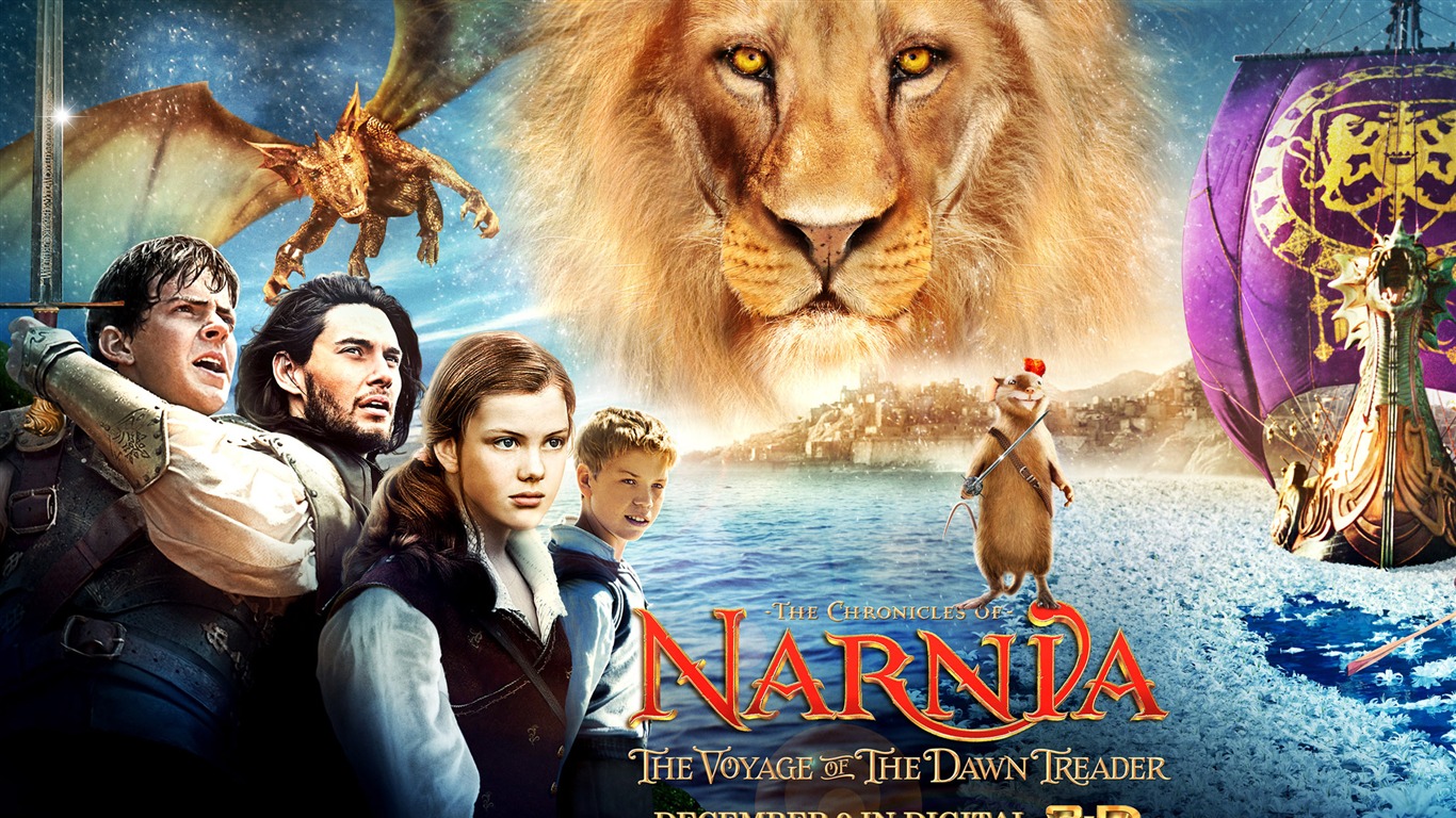 The Chronicles of Narnia: The Voyage of the fonds d'écran Passeur d'Aurore #14 - 1366x768