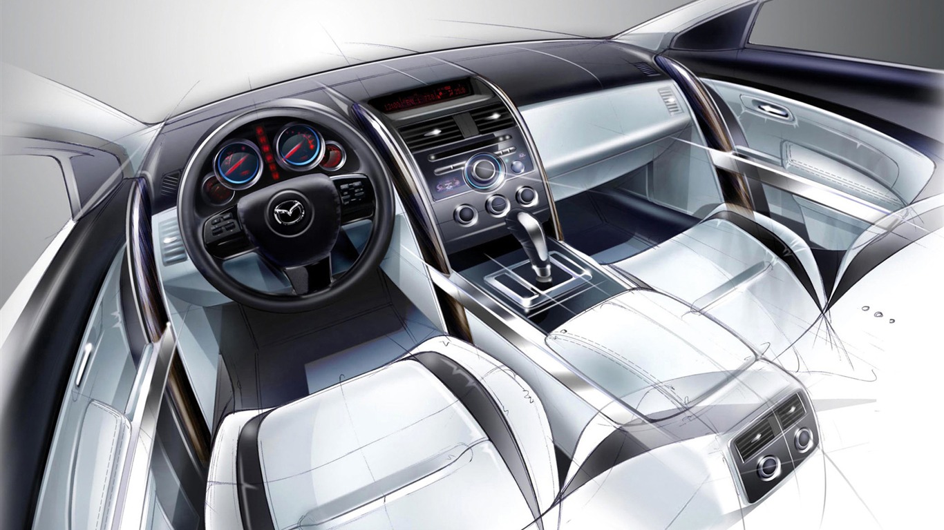 マツダCX-9から2008のHDの壁紙 #27 - 1366x768