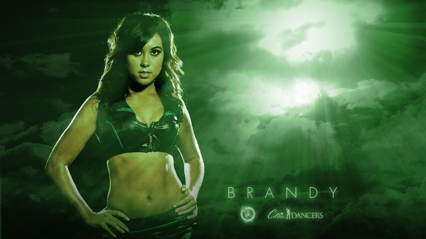 NBA Saison 2010-11, die Celtics Cheerleader Tapete #6 - 1366x768