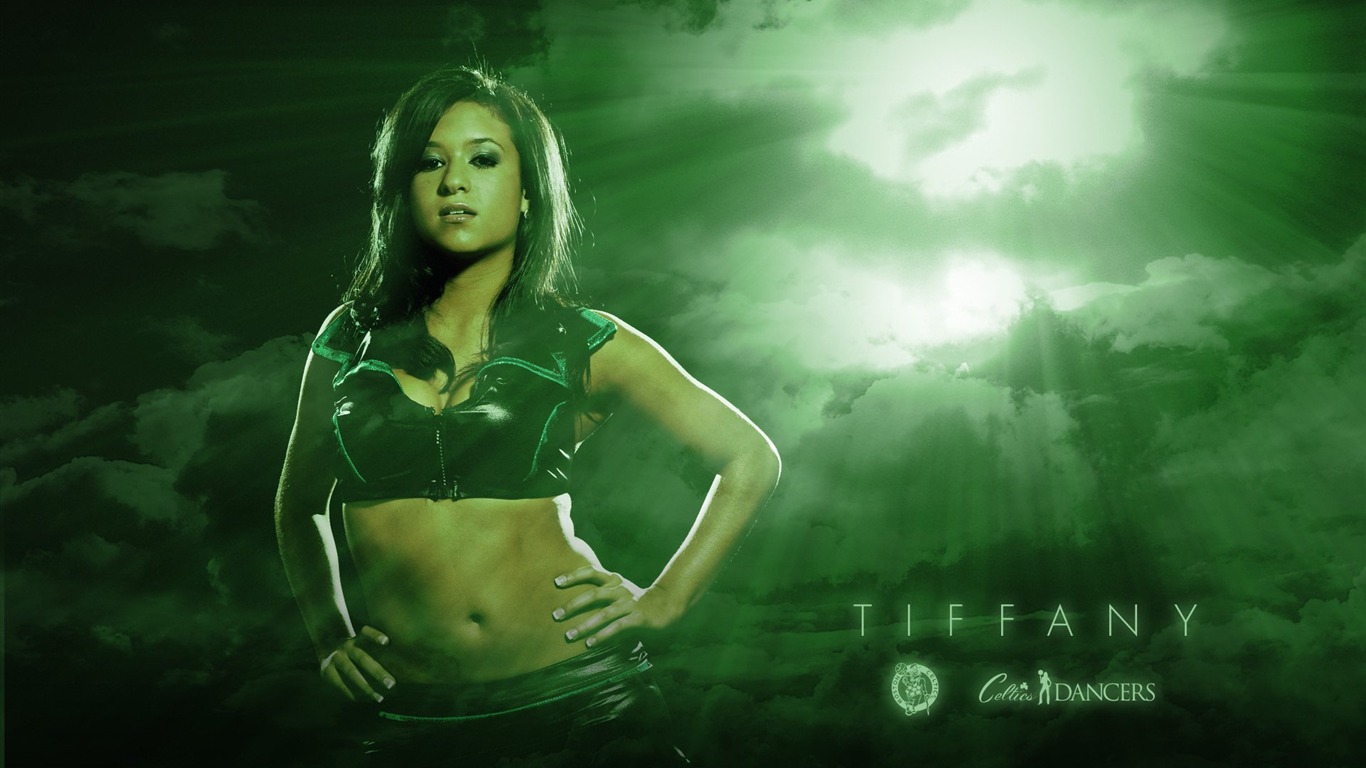 NBA 2010-11 season, the Celtics cheerleaders wallpaper #19 - 1366x768