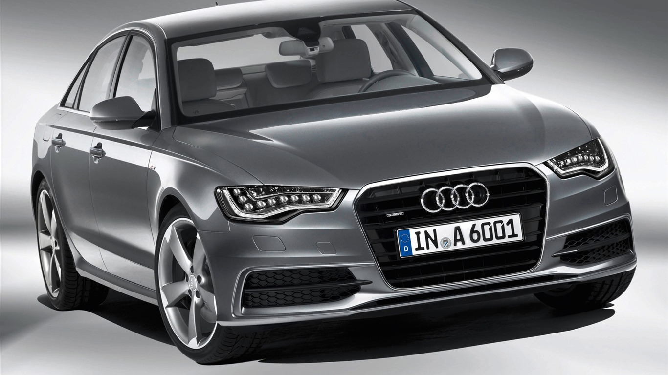 Audi A6 S-line 3.0 TFSI quattro - 2011 HD wallpaper #2 - 1366x768