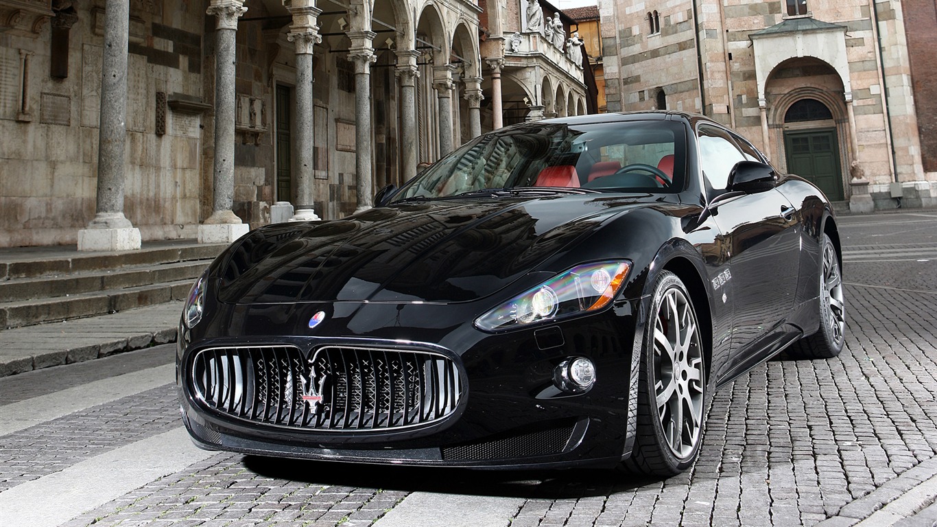 Maserati GranTurismo S - 2008 HD wallpaper #12 - 1366x768