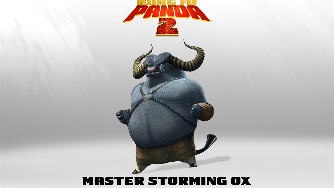 Kung Fu Panda 2 HD tapety na plochu #15 - 1366x768