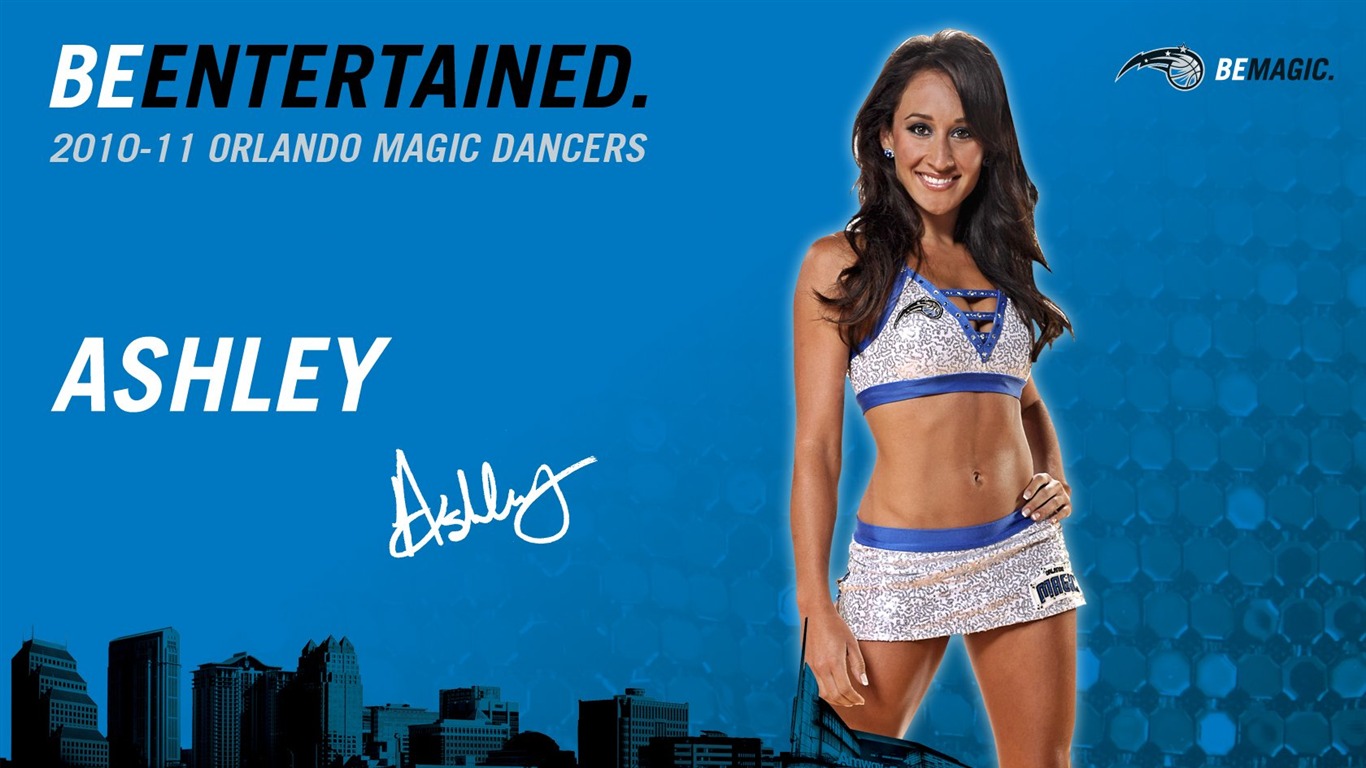 NBA Saison 2010-11, die Magic Cheerleader Tapete #3 - 1366x768