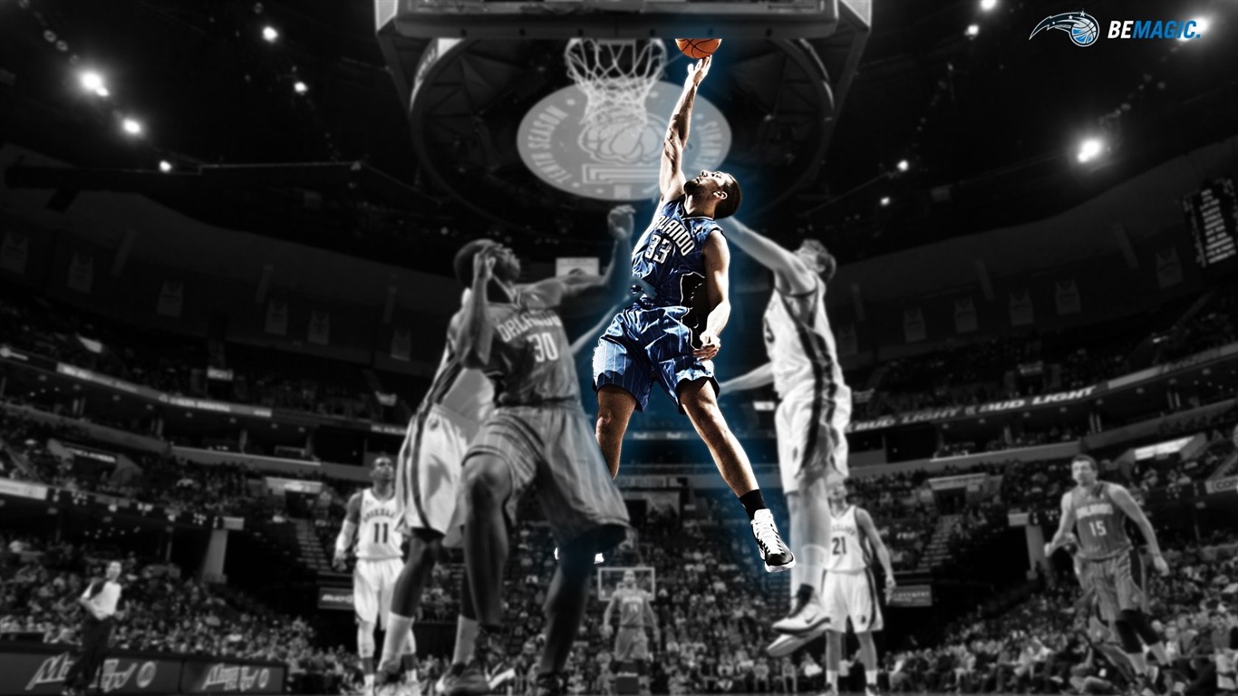 NBA 2010-11 season, Orlando Magic desktop wallpapers #12 - 1366x768
