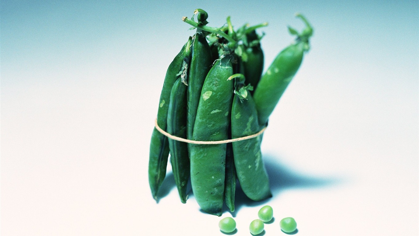 Fond d'écran vert des légumes sains #9 - 1366x768