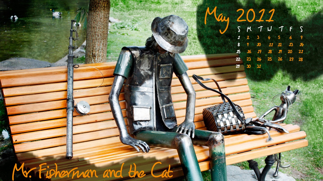 05 2011 Calendario de Escritorio (1) #8 - 1366x768
