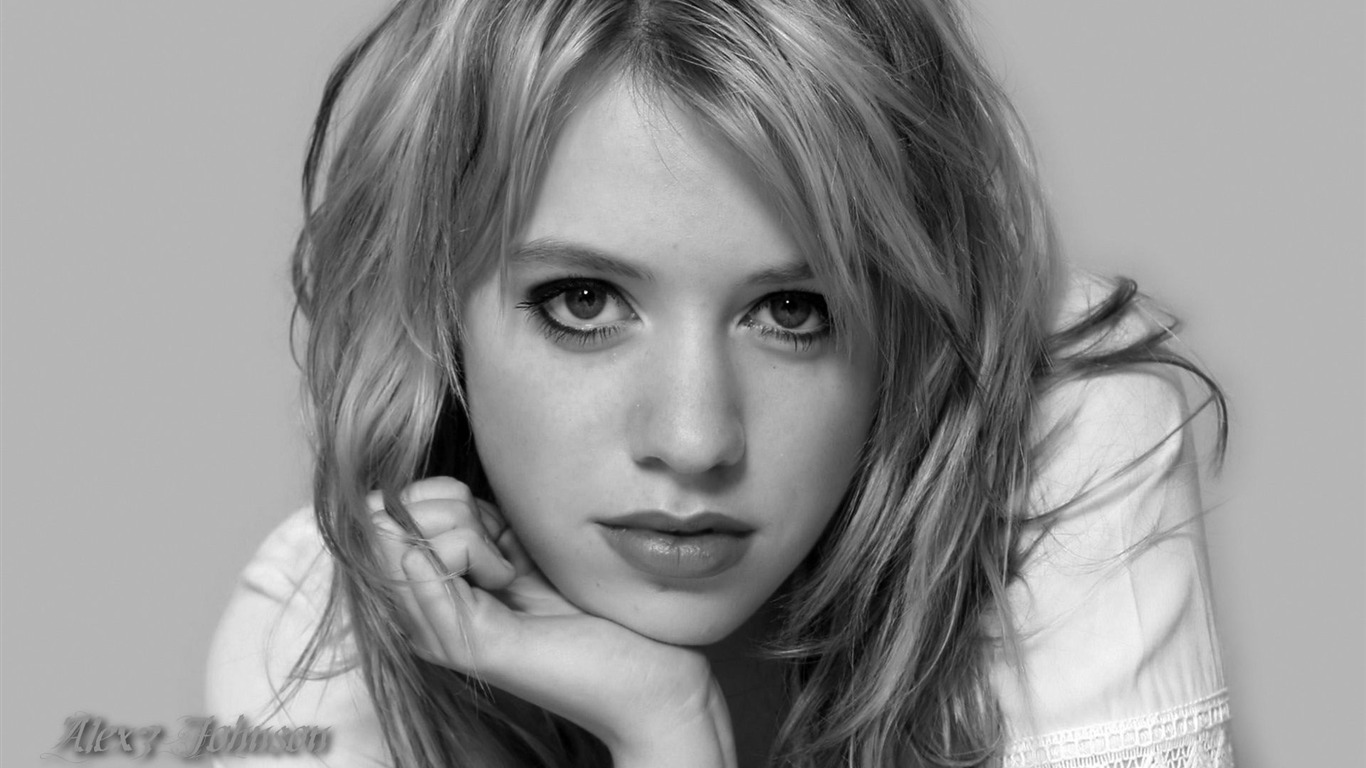 Alexz Johnson schöne Tapete #9 - 1366x768