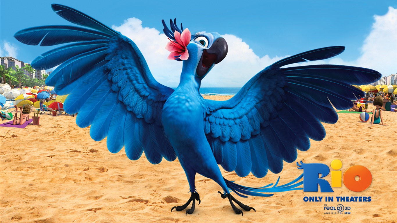 Rio 2011 里约大冒险 壁纸专辑1 - 1366x768