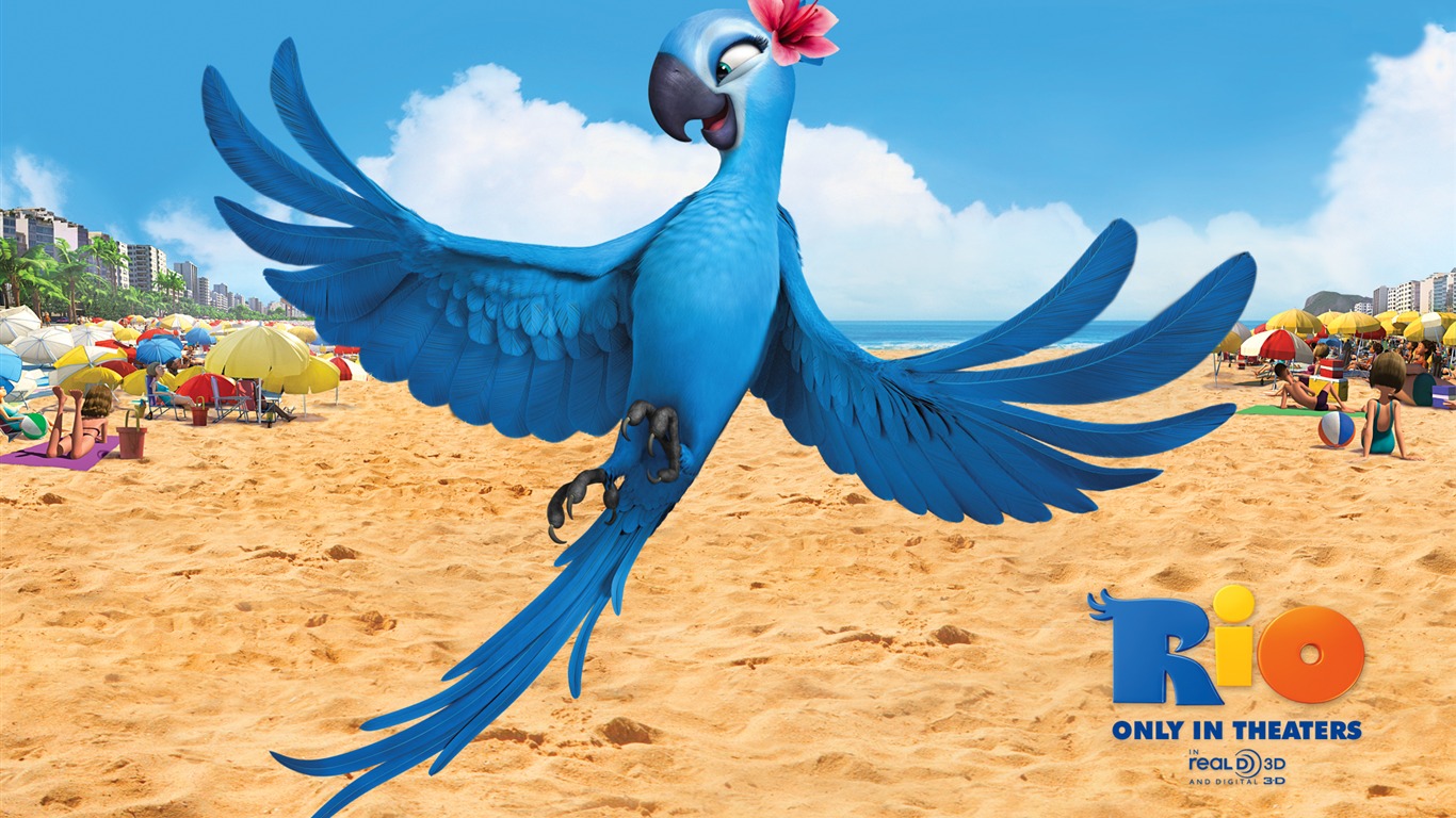 Rio 2011 里约大冒险 壁纸专辑6 - 1366x768