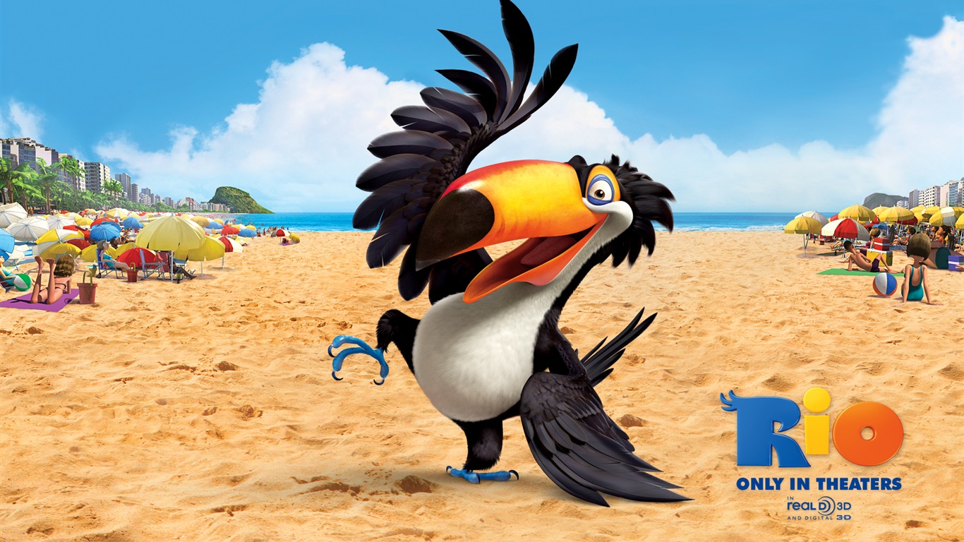 Rio 2011 里約大冒險 壁紙專輯 #18 - 1366x768