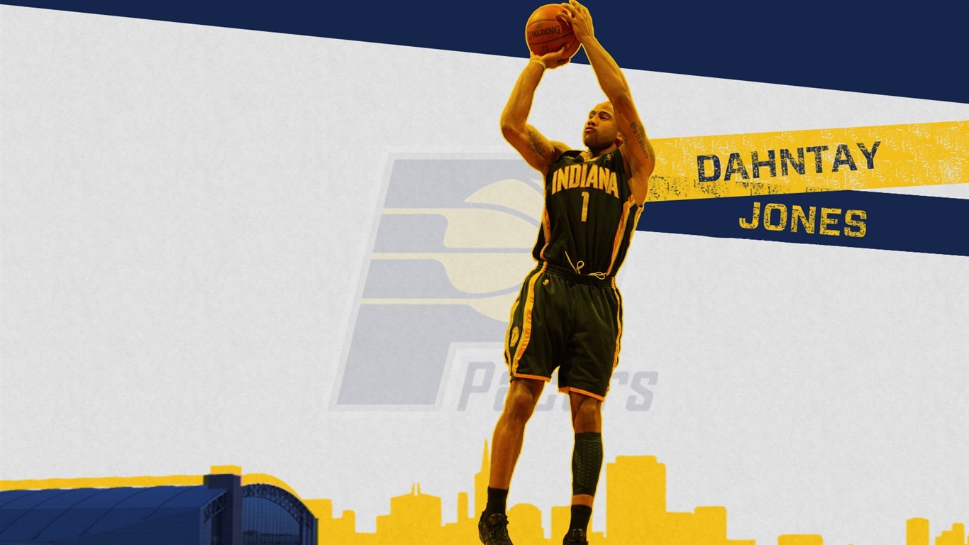 NBA Indiana Pacers 2010-11 sezóna na plochu #3 - 1366x768