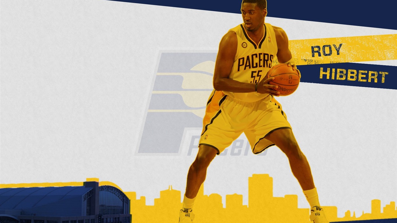 NBA 2010-11賽季 印第安納步行者隊 壁紙 #10 - 1366x768
