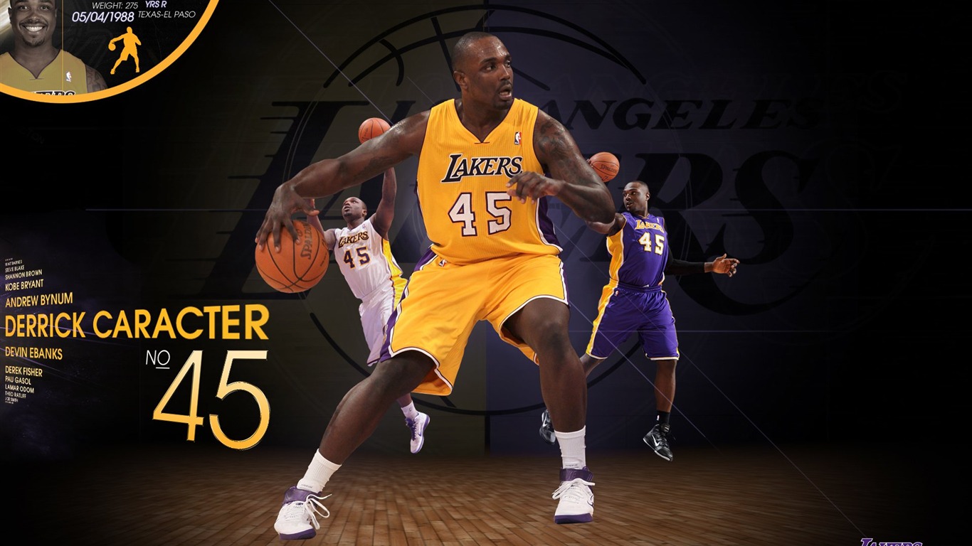 NBA 2010-11 období, Los Angeles Lakers na plochu #3 - 1366x768