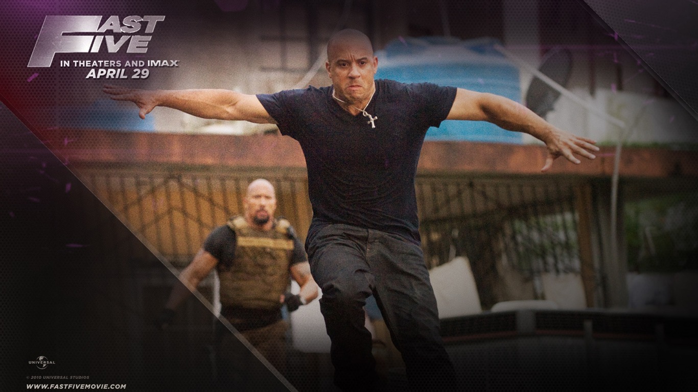 Fast Five wallpapers #5 - 1366x768