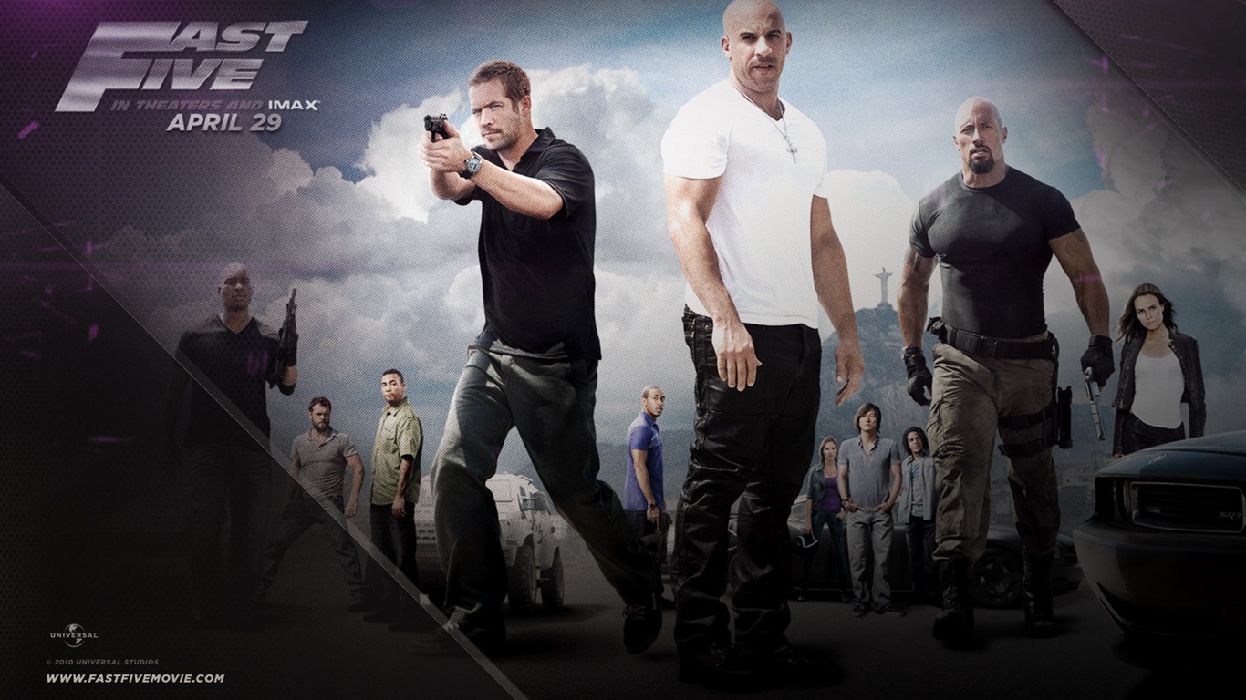 Fast Five wallpapers #17 - 1366x768