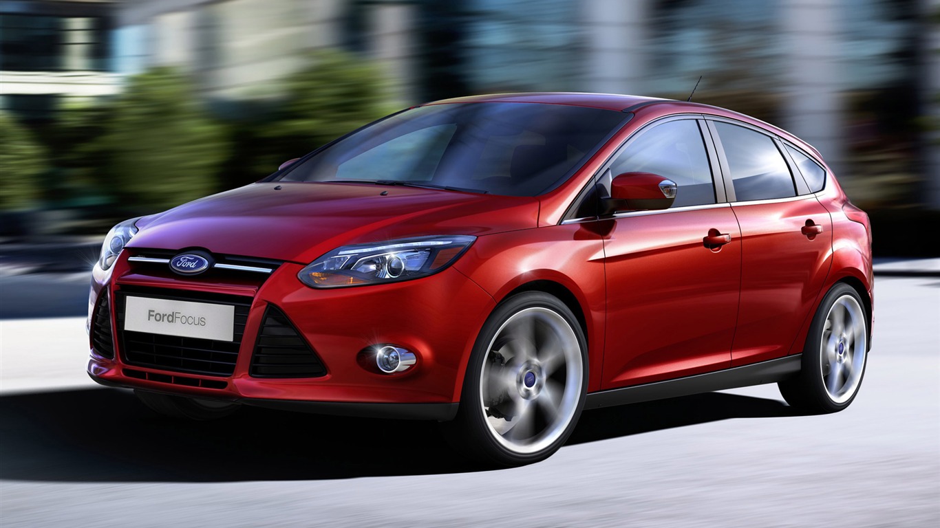Ford Focus Hatchback 5-door - 2011 福特 #1 - 1366x768