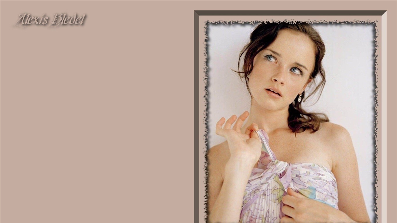 Alexis Bledel tapety krásná #3 - 1366x768