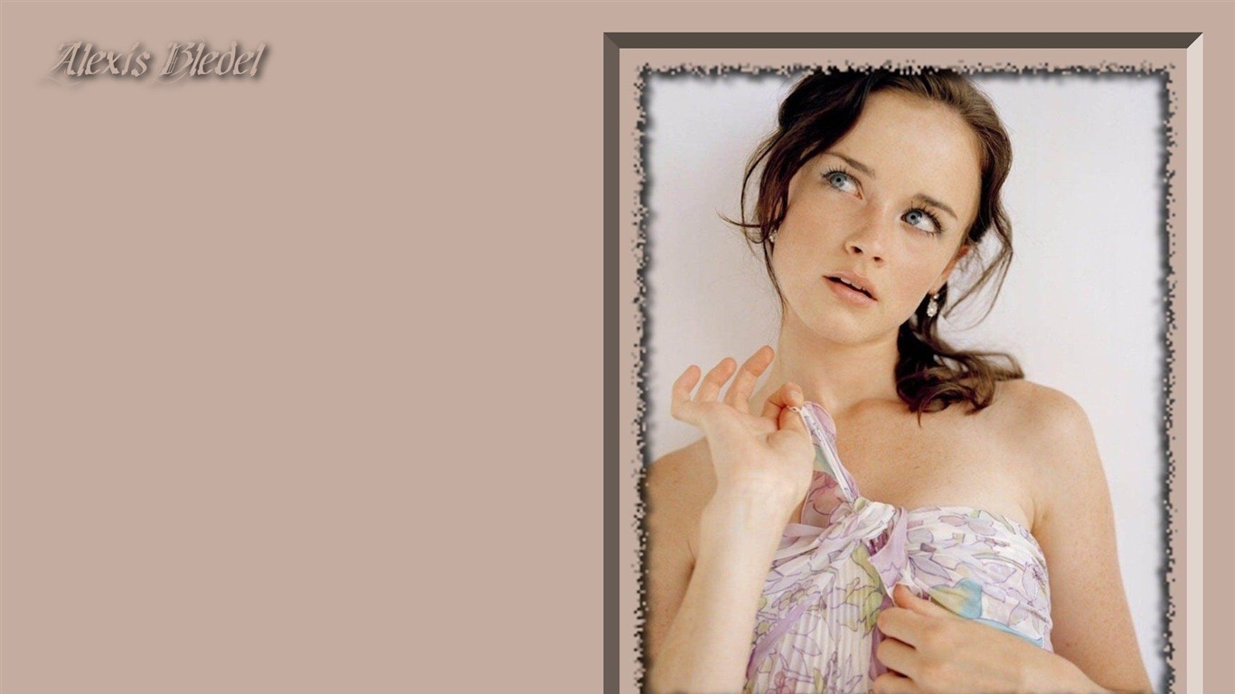 Alexis Bledel 阿麗克西斯·布萊德爾 美女壁紙 #3 - 1366x768