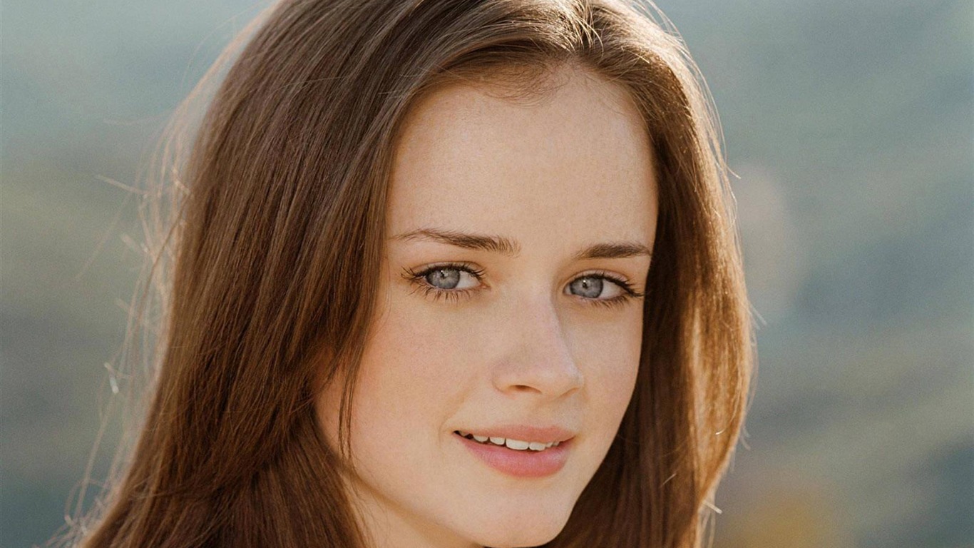 Alexis Bledel 阿丽克西斯·布莱德尔 美女壁纸4 - 1366x768