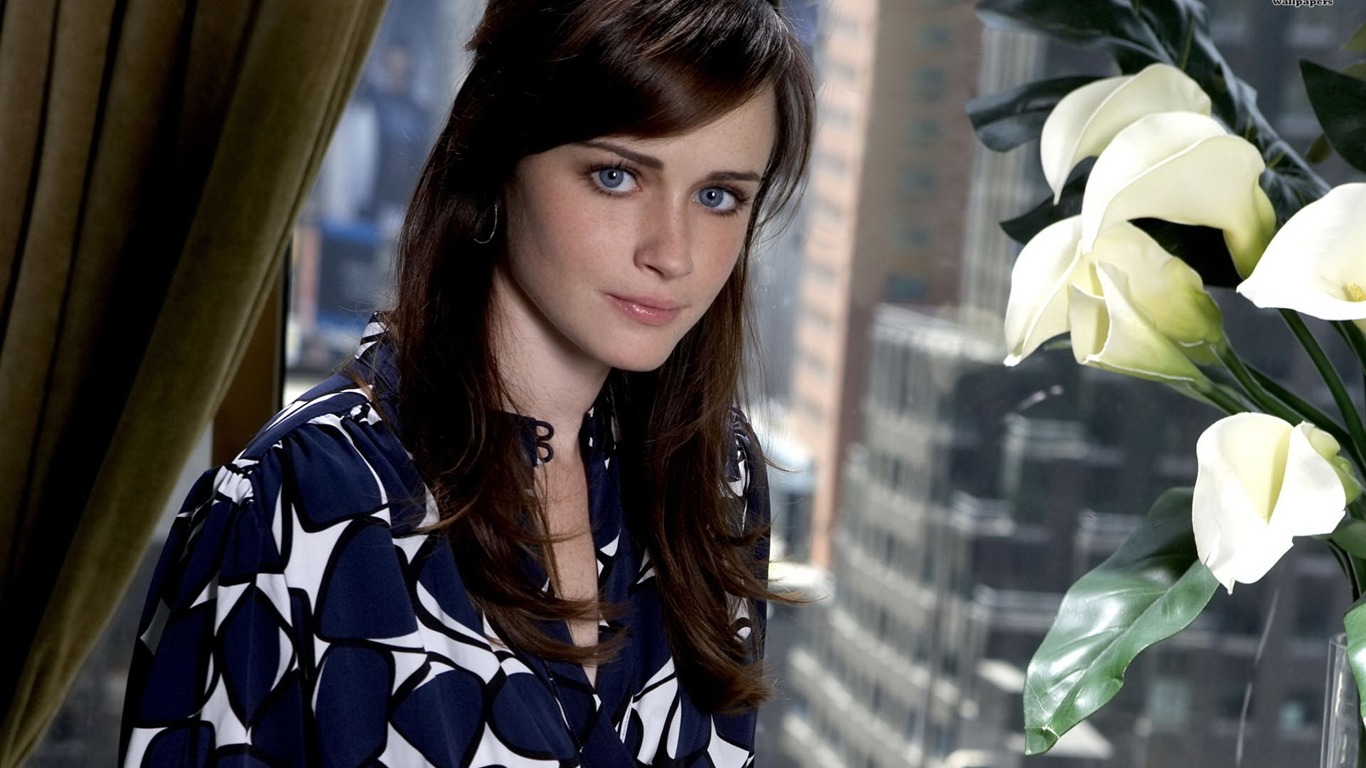 Alexis Bledel 阿麗克西斯·布萊德爾 美女壁紙 #14 - 1366x768