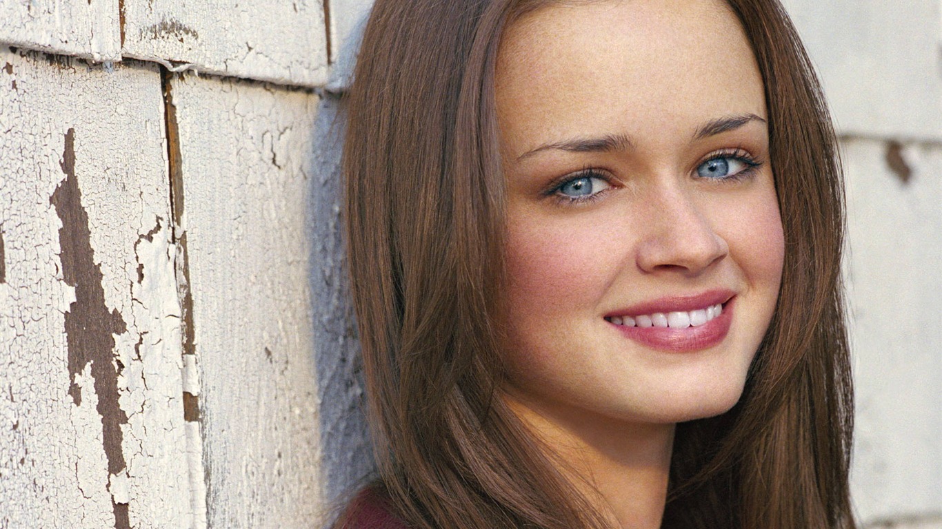 Alexis Bledel 阿丽克西斯·布莱德尔 美女壁纸17 - 1366x768