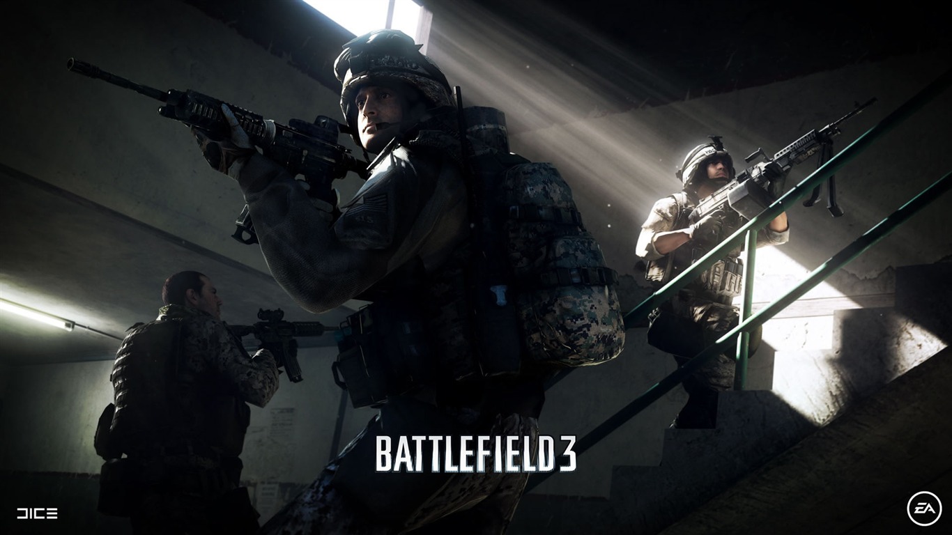 Battlefield 3 戰地3 壁紙專輯 #3 - 1366x768