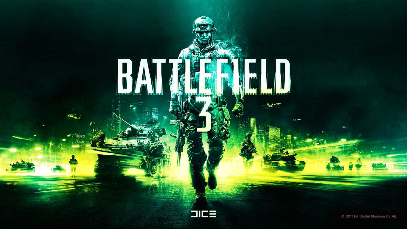 Battlefield 3 戰地3 壁紙專輯 #6 - 1366x768