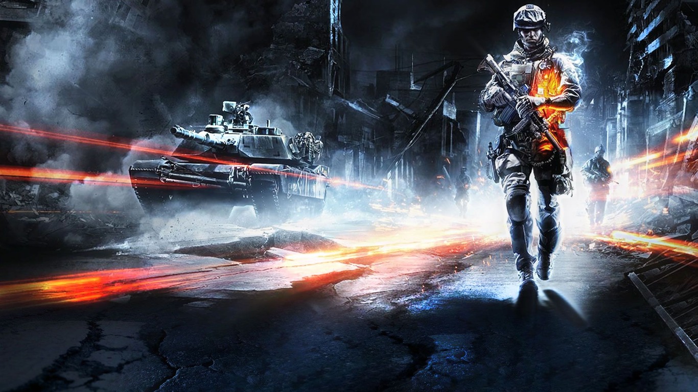 Battlefield 3 戰地3 壁紙專輯 #8 - 1366x768