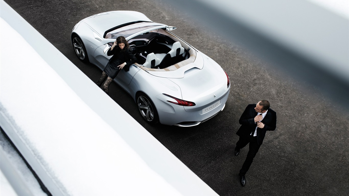 Concept Car Peugeot SR1 - 2010 標致 #6 - 1366x768