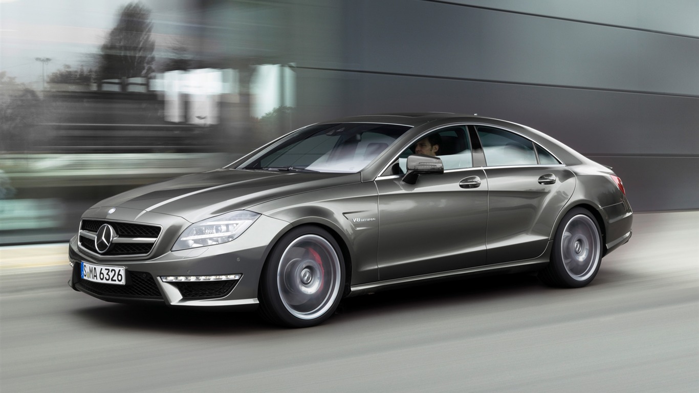メルセデスベンツCLS63 AMGの-2010のHDの壁紙 #1 - 1366x768